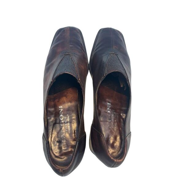 Rangoni Firenze Women's Italian Shoes with block heel size 8.5AAA  narrow - Picture 2 of 16